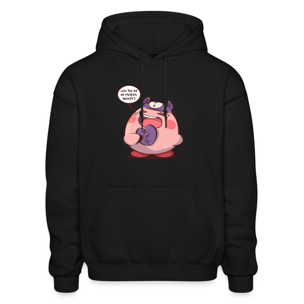 Kirby Friends Comfort Hoodie - black