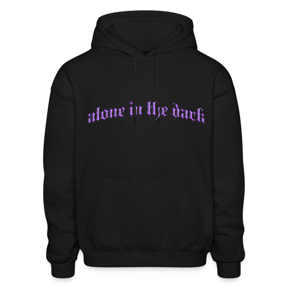 Alone in The Dark Comfort Hoodie - black