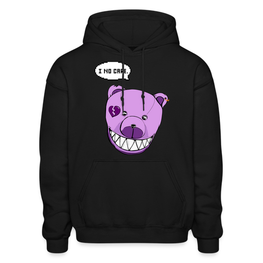 Scary I No Care Comfort Hoodie - black