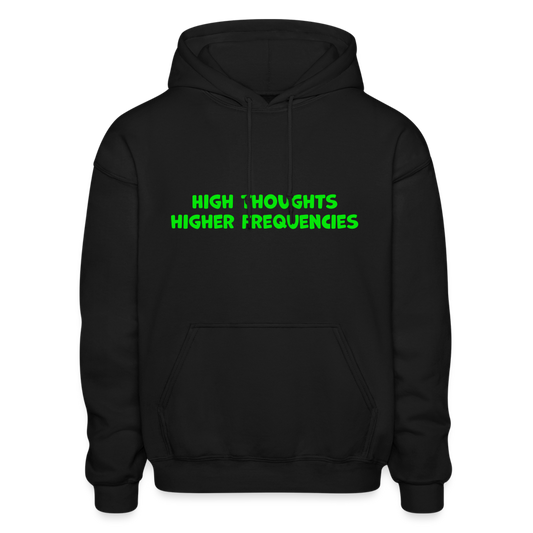 Higher Thoughts Higher Frequencies - black