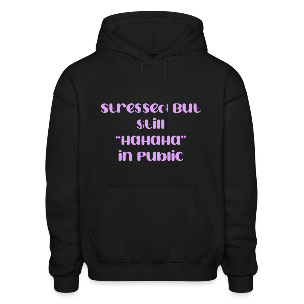 Stressed But Still Hahaha in Public - black