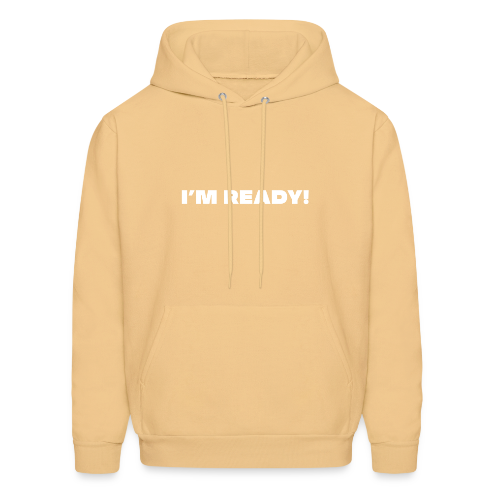 i'm ready comfort hoodie - light yellow