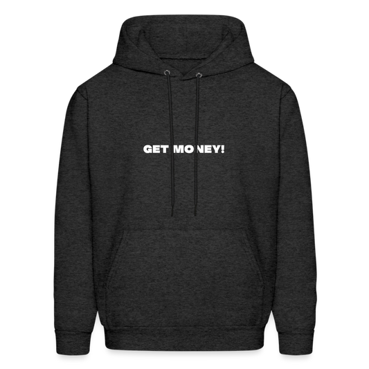 get money comfort hoodie - charcoal grey