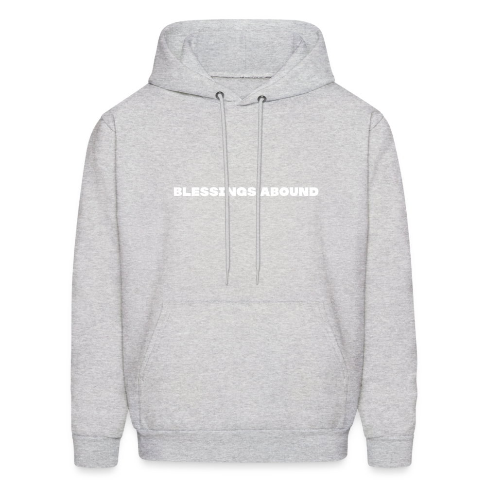 blessings abound comfort hoodie - ash