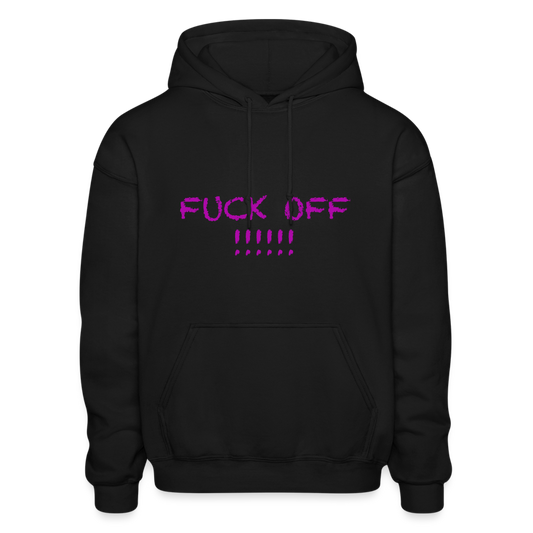 FUCK OFF comfort hoodie - black