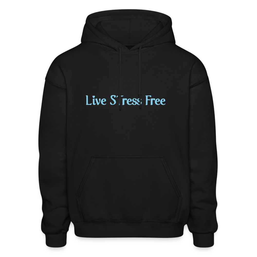 Live Stress Free Comfort Hoodie - black