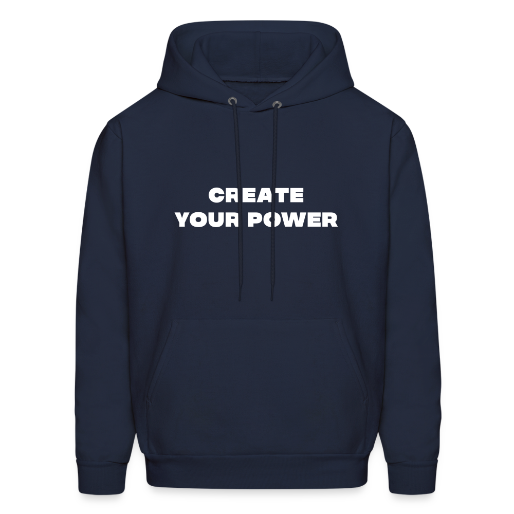 create your power comfort hoodie - navy