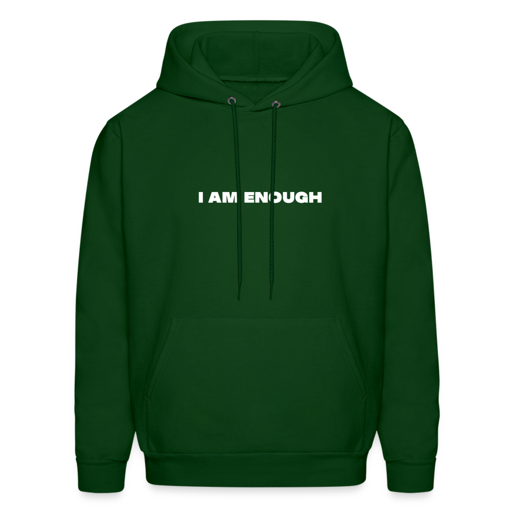 i am enough - forest green