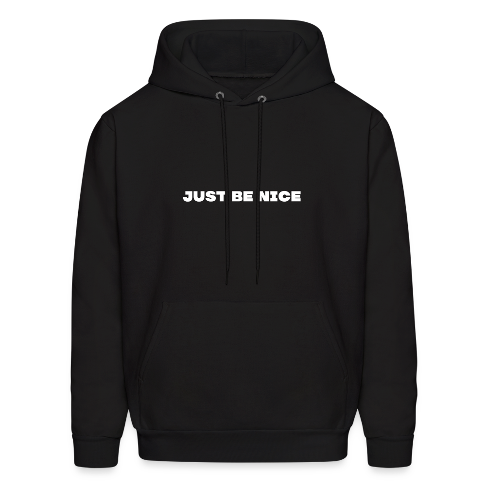 just be nice comfort hoodie - black