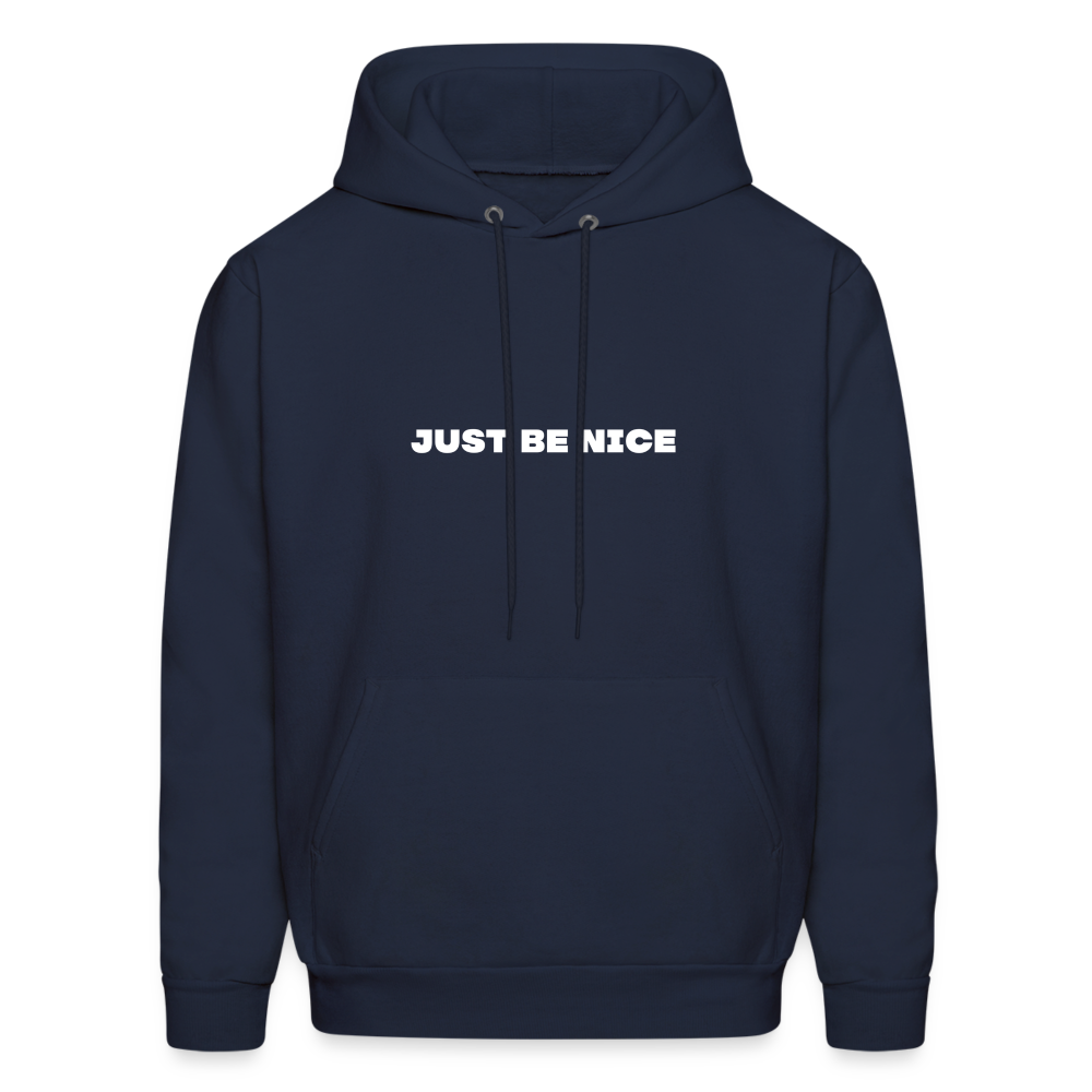 just be nice comfort hoodie - navy