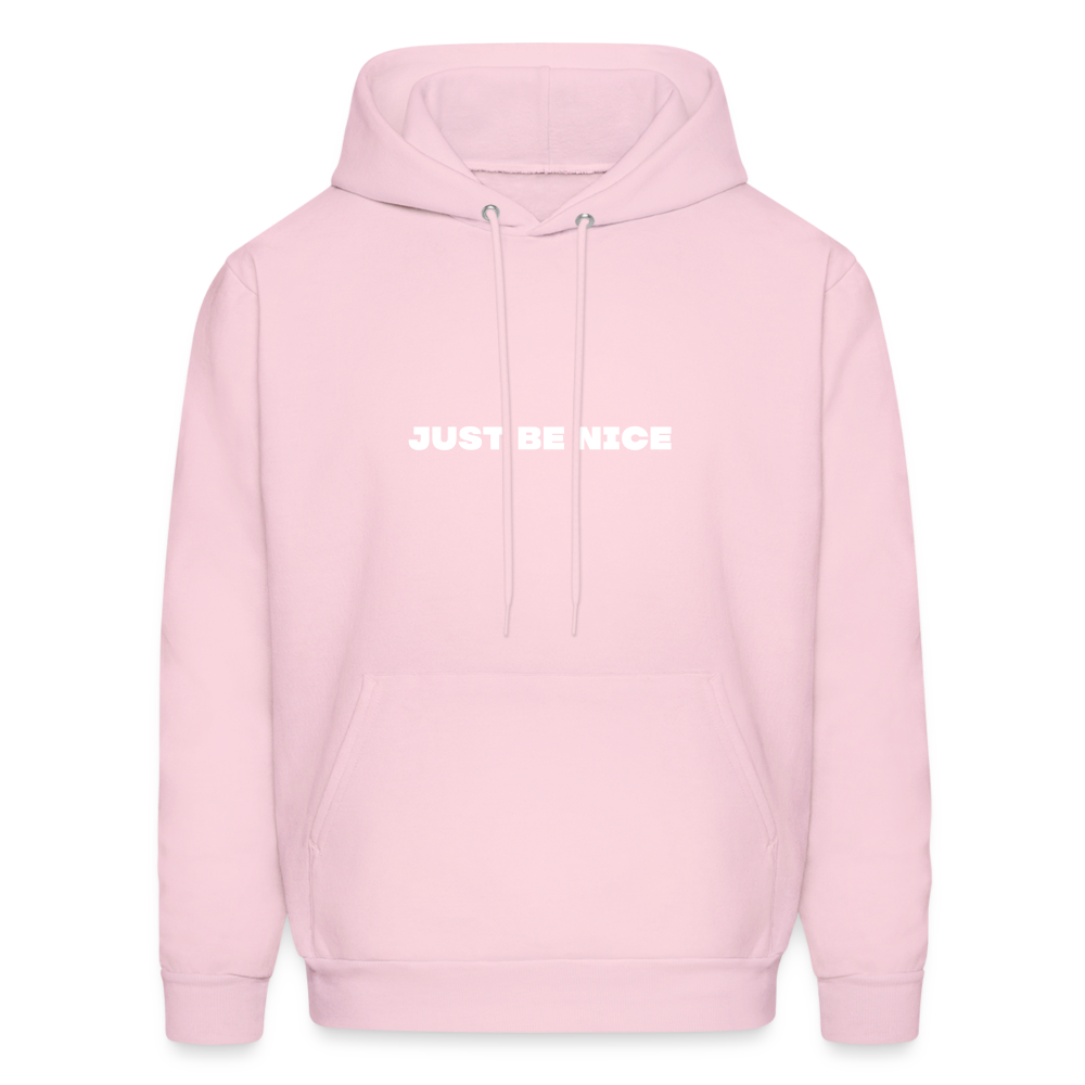 just be nice comfort hoodie - pale pink