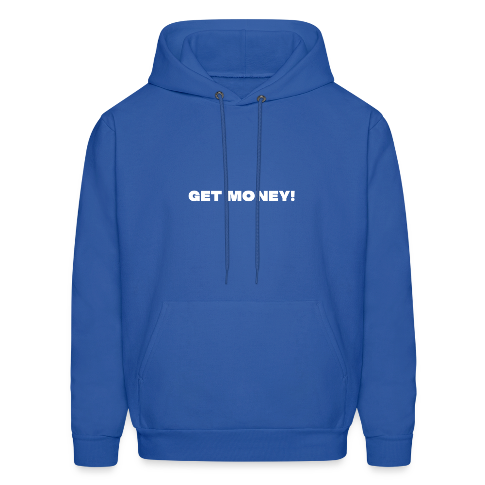 get money comfort hoodie - royal blue