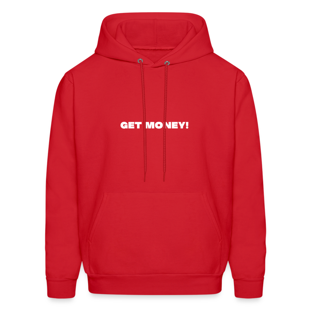 get money comfort hoodie - red