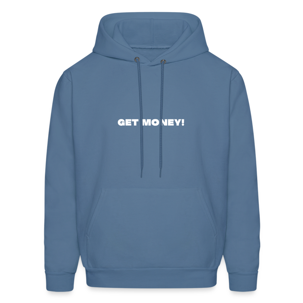 get money comfort hoodie - denim blue