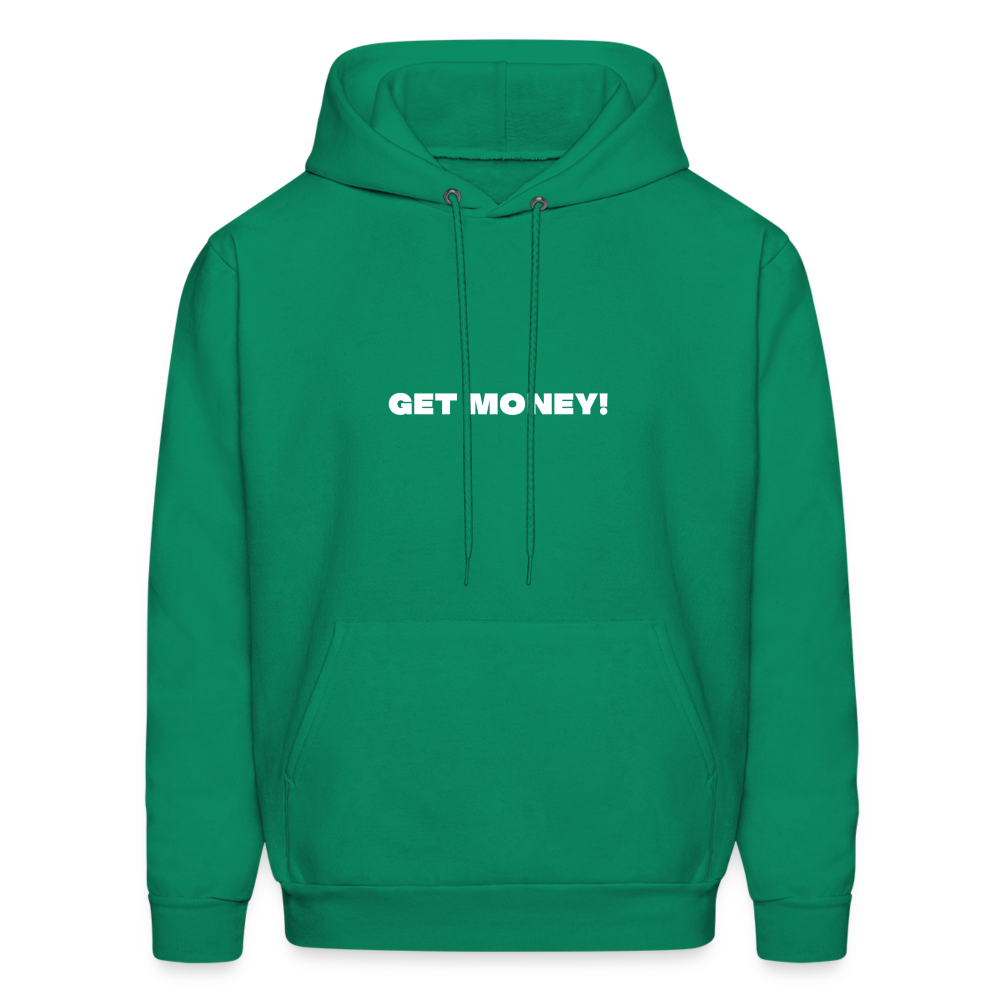 get money comfort hoodie - kelly green